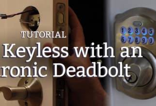 going keyless with an electronic deadbolt