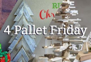 Christmast Tree Pallet Projects for 4 Pallet Friday - 4PF