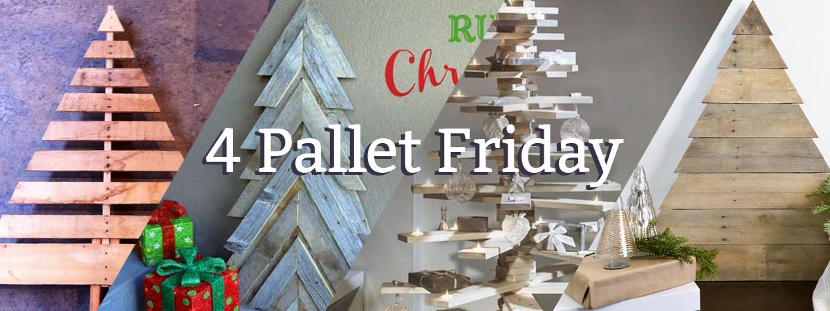 Christmast Tree Pallet Projects for 4 Pallet Friday - 4PF