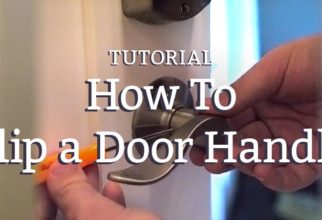 How To Flip a Door Handle